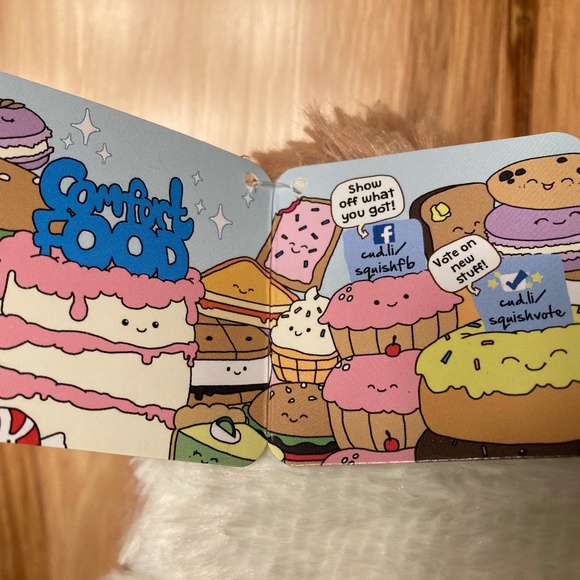 Squishables 10" Mini Comfort Food Peanut Butter and Jelly Sandwich - NWT RETIRED - Picture 6 of 7